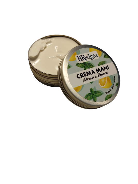 Crema Mani Menta e Limone